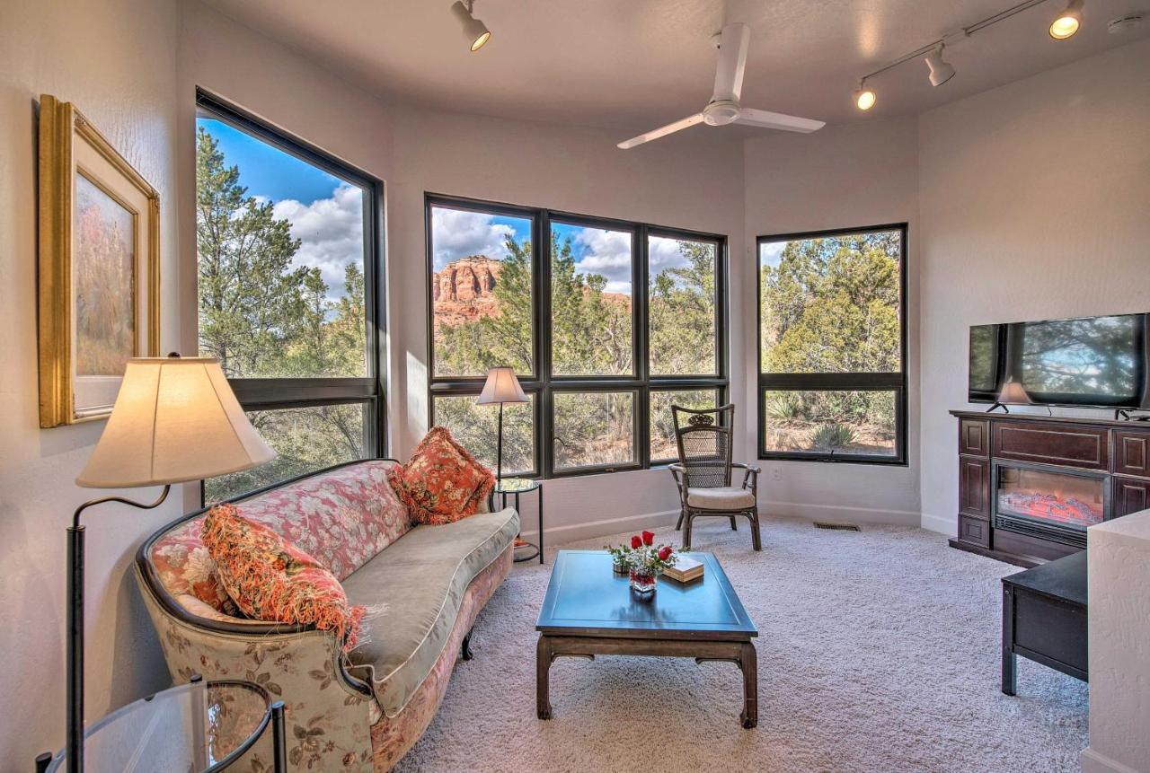 Sedona Apartment With Private Patio And Red Rock Views Bagian luar foto